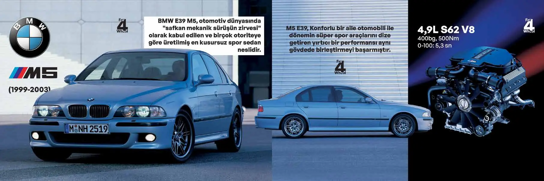 BMW M5 için For Four Wheel kaydırmalı gönderisi