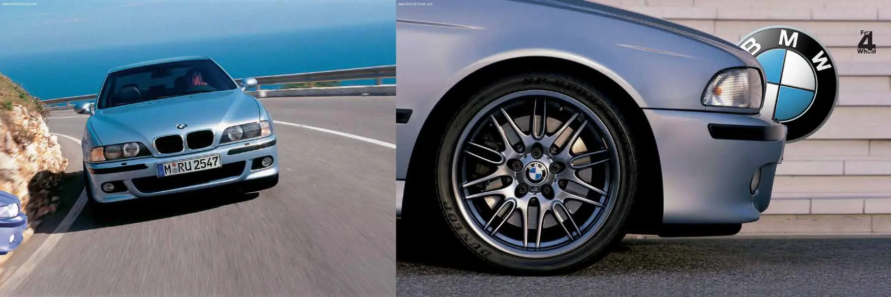 BMW E34 görsellerinden oluşan kaydırmalı gönderi
