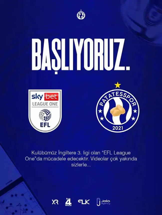 Patatesspor başlıyoruz duyuru postu